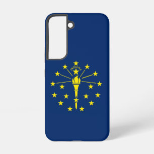Coque Samsung Galaxy Étui Samsung Galaxy S22 Drapeau de l'Indiana