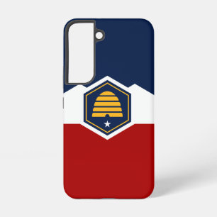 Coque Samsung Galaxy Étui Samsung Galaxy S22 Drapeau de l'Utah, États-U