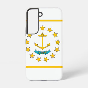 Coque Samsung Galaxy Étui Samsung Galaxy S22 Drapeau de Rhode Island