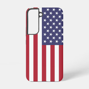 Coque Samsung Galaxy Étui Samsung Galaxy S22 Drapeau des États-Unis d'A
