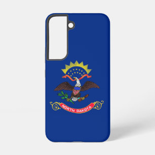 Coque Samsung Galaxy Étui Samsung Galaxy S22 Drapeau du Dakota du Nord