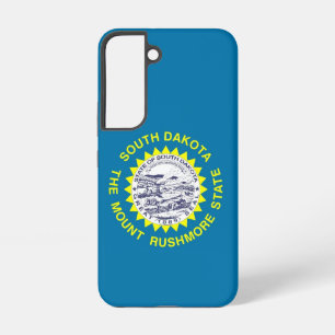 Coque Samsung Galaxy Étui Samsung Galaxy S22 Drapeau du Dakota du Sud