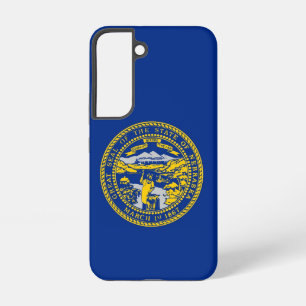 Coque Samsung Galaxy Étui Samsung Galaxy S22 Drapeau du Nebraska