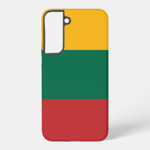 Coque Samsung Galaxy Étui Samsung Galaxy S22 Plus Drapeau de la Lituani