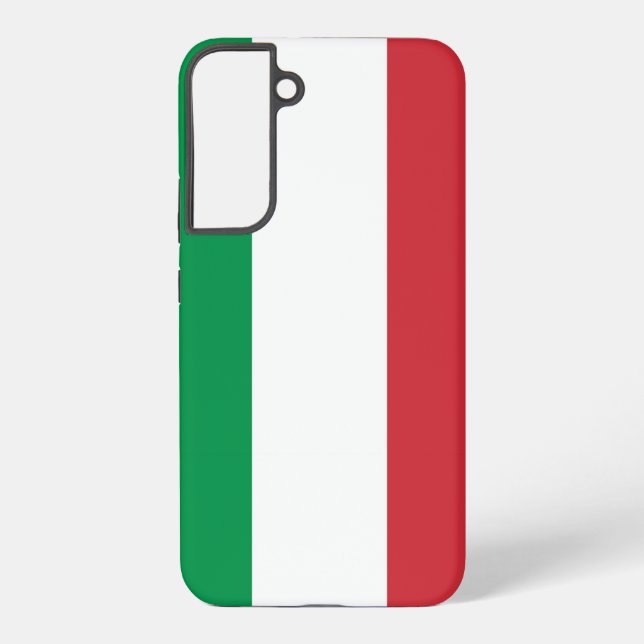 Coque Samsung Galaxy Étui Samsung Galaxy S22 Plus Drapeau de l'Italie (Verso)