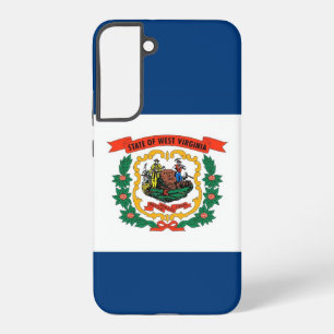 Coque Samsung Galaxy Étui Samsung Galaxy S22 Plus Drapeau de Virginie-O