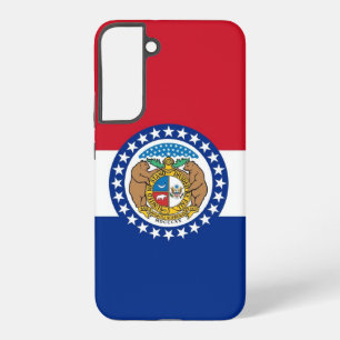 Coque Samsung Galaxy Étui Samsung Galaxy S22 Plus Drapeau du Missouri