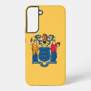 Coque Samsung Galaxy Étui Samsung Galaxy S22 Plus Drapeau du New Jersey