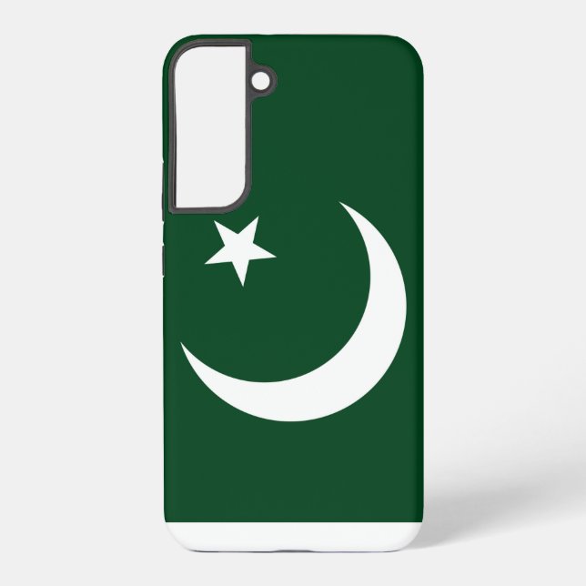 Coque Samsung Galaxy Étui Samsung Galaxy S22 Plus Drapeau du Pakistan (Verso)