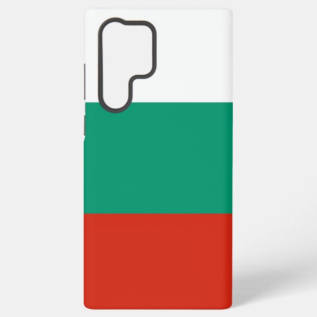 Coque Samsung Galaxy Étui Samsung Galaxy S22 Ultra avec drapeau de Bulg (Verso)