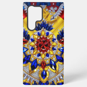 Coque Samsung Galaxy Étui Samsung Galaxy S22 Ultra Couleurs Roumaines