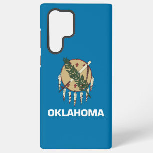 Coque Samsung Galaxy Étui Samsung Galaxy S22 Ultra drapeau de l'Oklahom