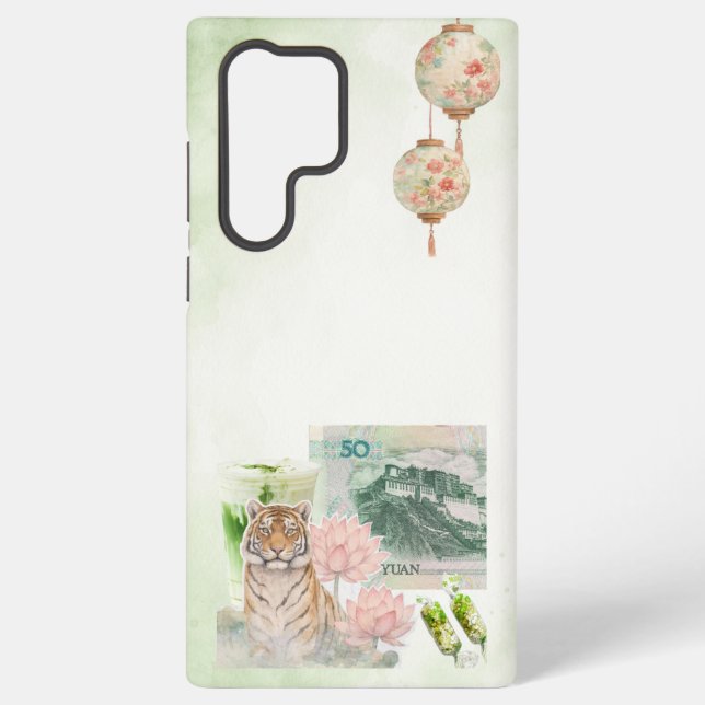 Coque Samsung Galaxy Étui Samsung Journal Junk Vert (Verso)