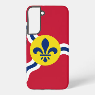 Coque Samsung Galaxy Étui Samsung S22 Plus Drapeau de St. Louis