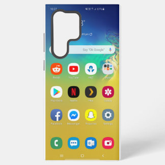 Coque Samsung Galaxy Étui Samsung S22 Ultra Conception de l'écran d'acc