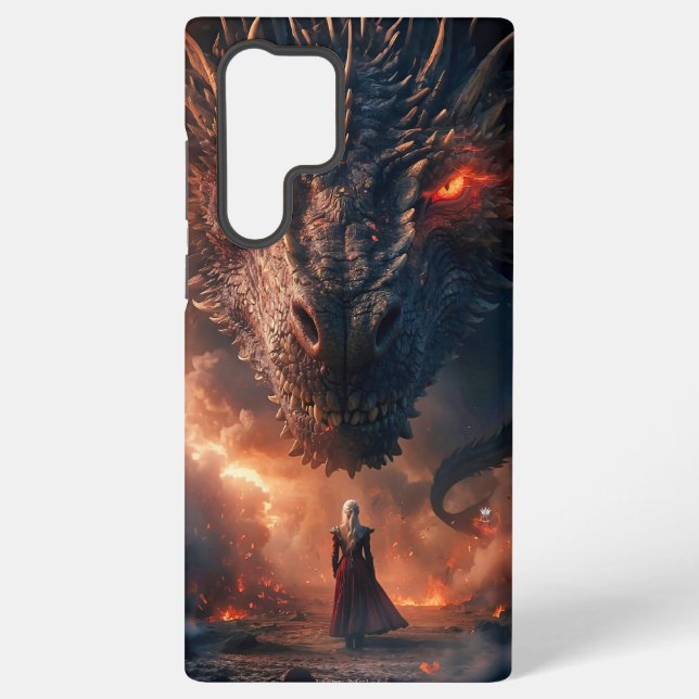 Coque Samsung Galaxy Étui Slim Snap Dragon Épique (Verso)