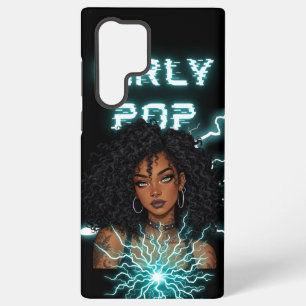 Coque Samsung Galaxy Étui téléphone Lightning Pop Féminin