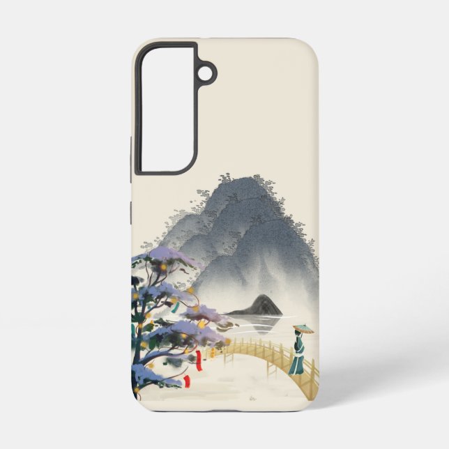 Coque Samsung Galaxy Étui téléphone Montagnes  (Verso)