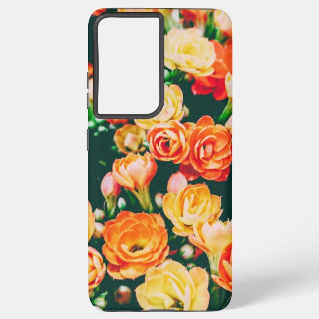 Coque Samsung Galaxy Étui téléphonique Samsung Galaxy, Floral, Beau (Verso)