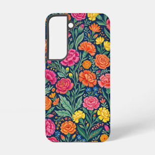 Coque Samsung Galaxy Étuis Samsung Fleurs Abstraites Papillons