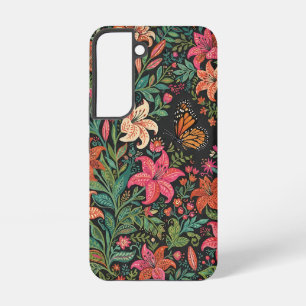 Coque Samsung Galaxy Étuis Samsung Fleurs de Lys Abstraites & Monarque