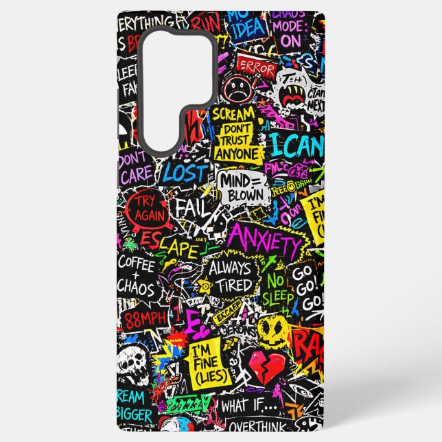 Coque Samsung Galaxy Expérience ZOYNKLAB 0047025 Chaos (Verso)