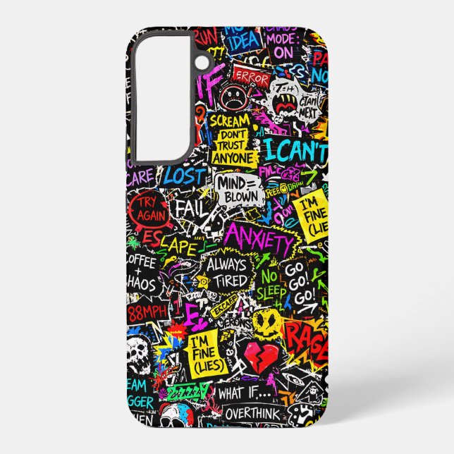 Coque Samsung Galaxy Expérience ZOYNKLAB 0047025 Chaos (Verso)