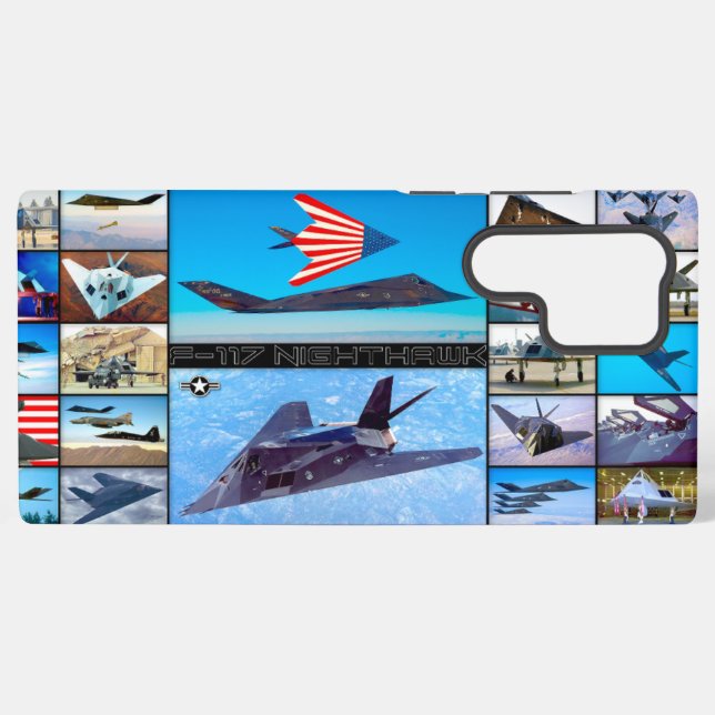 COQUE SAMSUNG GALAXY F-117 NIGHTHAWK "MONTAGE" (Verso Horizontal)
