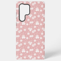 Faisceaux et points - rose et blanc