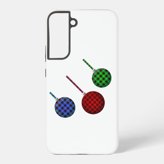 Coque Samsung Galaxy Fanel ornement de Noël (Verso)