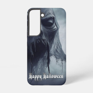 Coque Samsung Galaxy Fantôme noir dans un paysage infernal - Halloween