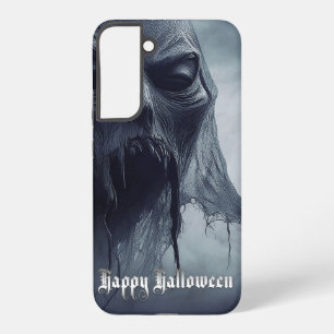 Coque Samsung Galaxy Fantôme noir dans un paysage infernal - Halloween