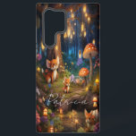 Coque Samsung Galaxy Faune Whimsical - Cute Animal Foxes Champignons<br><div class="desc">Faune Whimsical - Cute Animal Foxes Champignons</div>