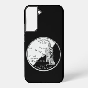 Coque Samsung Galaxy Faux Hawaii State Quarter