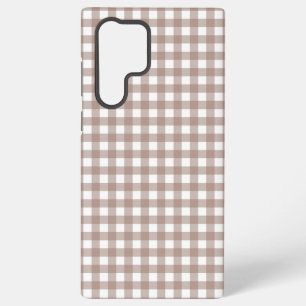 Coque Samsung Galaxy Faye et Lauren Brown En vichy