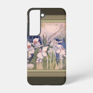 Coque Samsung Galaxy Fées de la Neige Faisant de la Neige