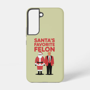 Coque Samsung Galaxy Felon Trump favori de père Noël, républicain de No