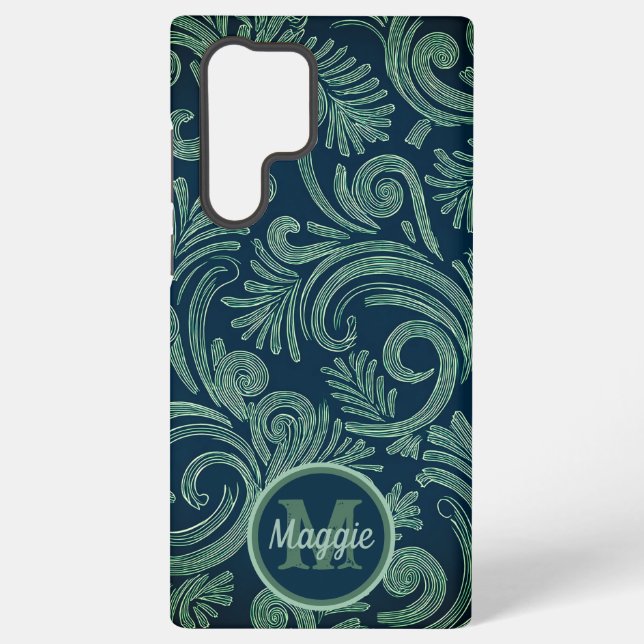 Coque Samsung Galaxy Fermes congelées : Whimsy hivernal (Verso)