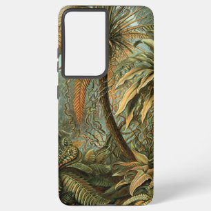 Coque Samsung Galaxy Ferns Palm Tree Antiquité Botanique Ferns Art