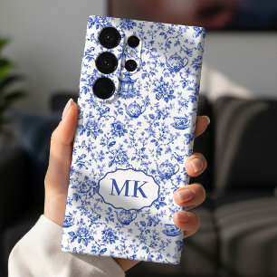 Coque Samsung Galaxy Fête des Mères Initiale de Mariage Monogramme To