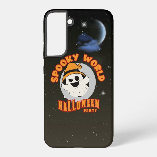 Coque Samsung Galaxy Fête d'Halloween Spooky World | (Verso)