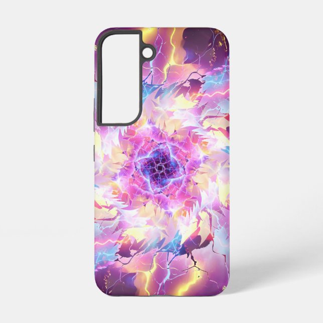 Coque Samsung Galaxy Feu d'incendie (Verso)
