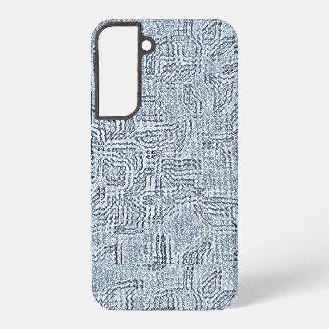 Coque Samsung Galaxy Feuille de saphir   (Verso)