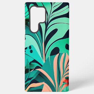 Coque Samsung Galaxy feuilles
