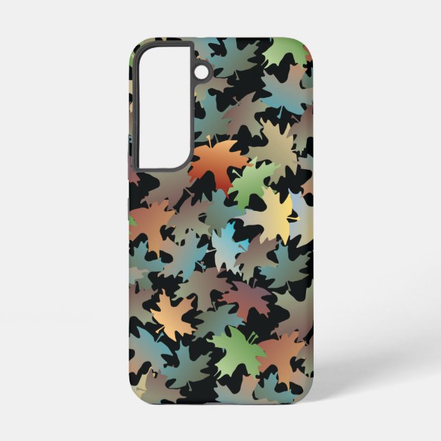 Coque Samsung Galaxy Feuilles d'automne (Verso)