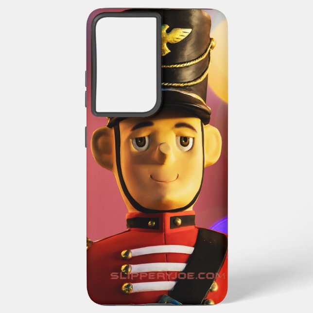 Coque Samsung Galaxy figurine de soldat de jouets de Noël SlipperyJoe g (Verso)