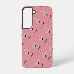 Coque Samsung Galaxy Fille de ballet rose