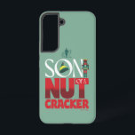 Coque Samsung Galaxy Fils d'un Graphisme Casse-Noix<br><div class="desc">Découvrez cette phrase festive de Buddy l'Elfe : "Fils d'un Casse-Noix". Portez-le sur un tee graphique amusant,  faites du shopping amusant fourre-tout ou envoyez des voeux de vacances avec une carte. Magasinez ce design sur encore plus de cadeaux Zazzle personnalisés!</div>