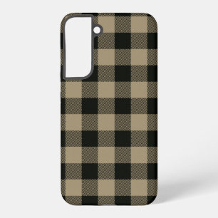 Coque Samsung Galaxy Flanelle/échiquier d'hiver