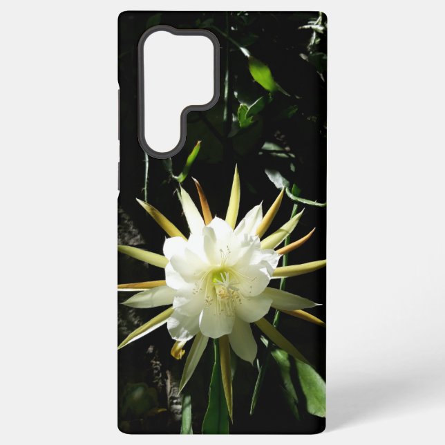Coque Samsung Galaxy Fleur de cactus (Verso)